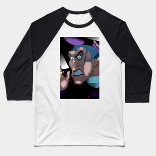 Angry Frollo on Screen Baseball T-Shirt